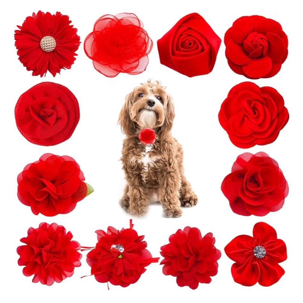 Flower Dog Collar Charms - Picture 5 of 8